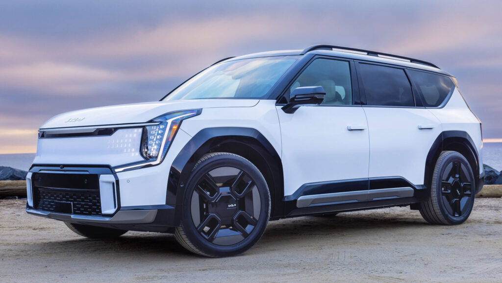  Kia’s Three-Row EV9 Recalled Over Airbag Issue