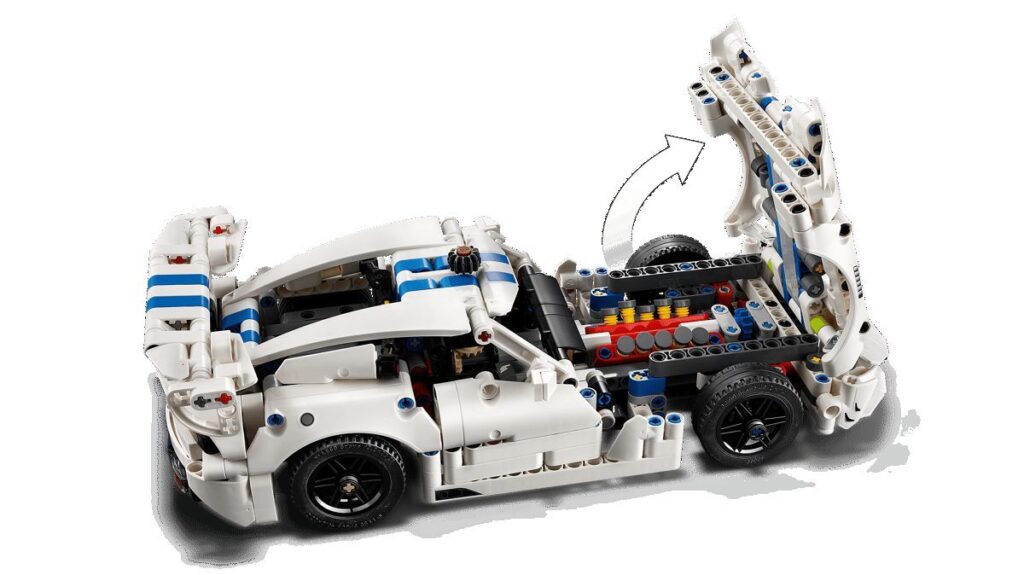  This $64.99 Lego Dodge Viper Has Moving V10 Pistons