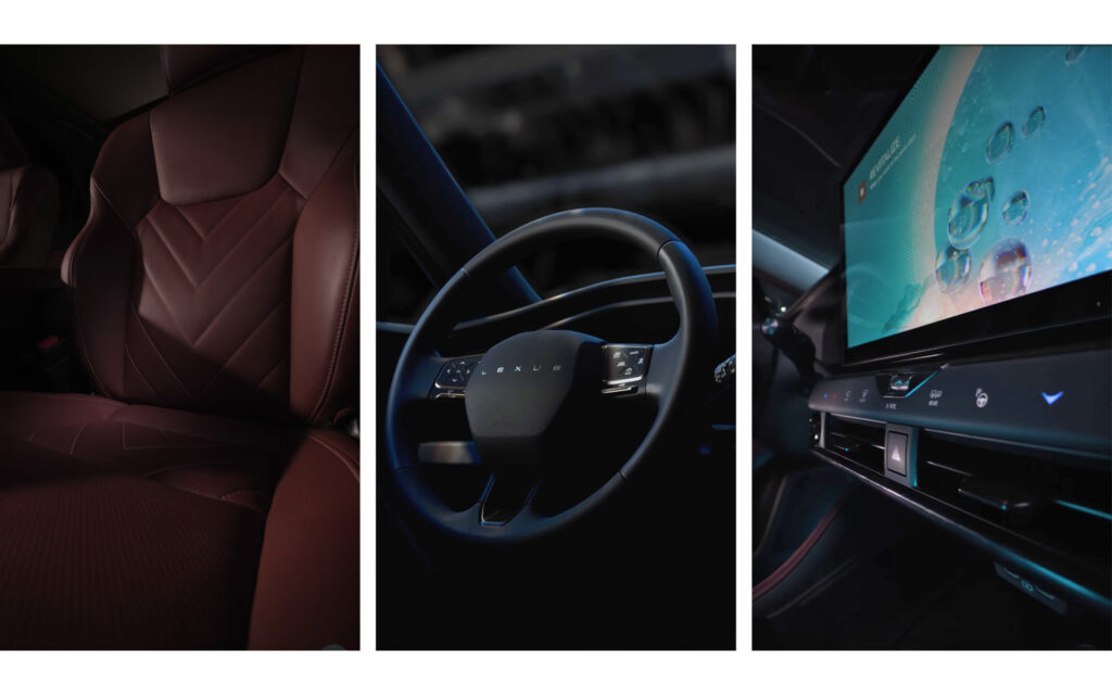 Інтер’єр оновленого Lexus NX