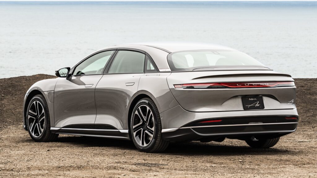  Lucid Air Recall Has Owners Parking Outside While Software Plays Firefighter