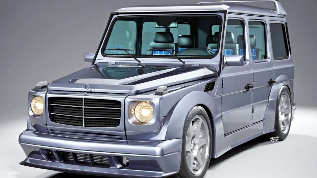  The G-Wagen And The 190E EVO II Have Nothing In Common, But This Render Fused Them Anyway