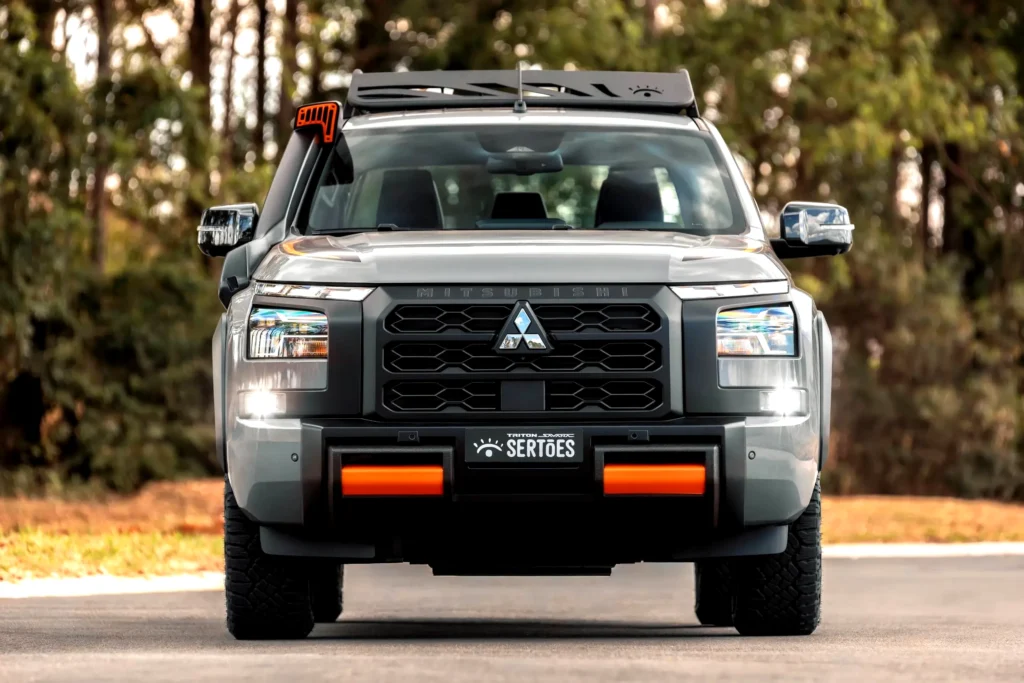  Mitsubishi’s Toughest Triton Yet Ships With A Shovel Bolted To The Roof