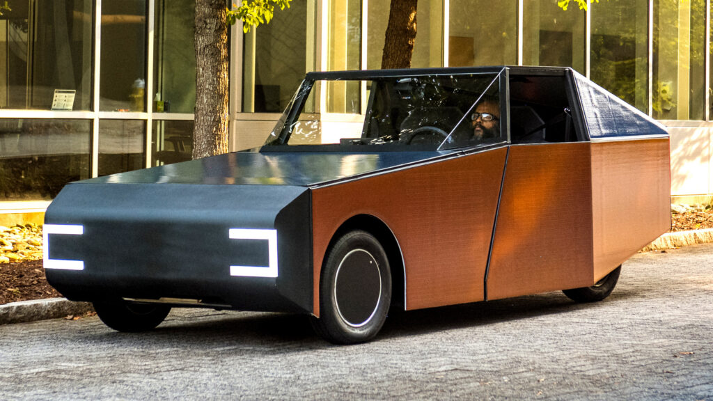  BMW-Backed Student EV Looks Like A Homemade Cybertruck But Ends The Day With More Charge Than It Started
