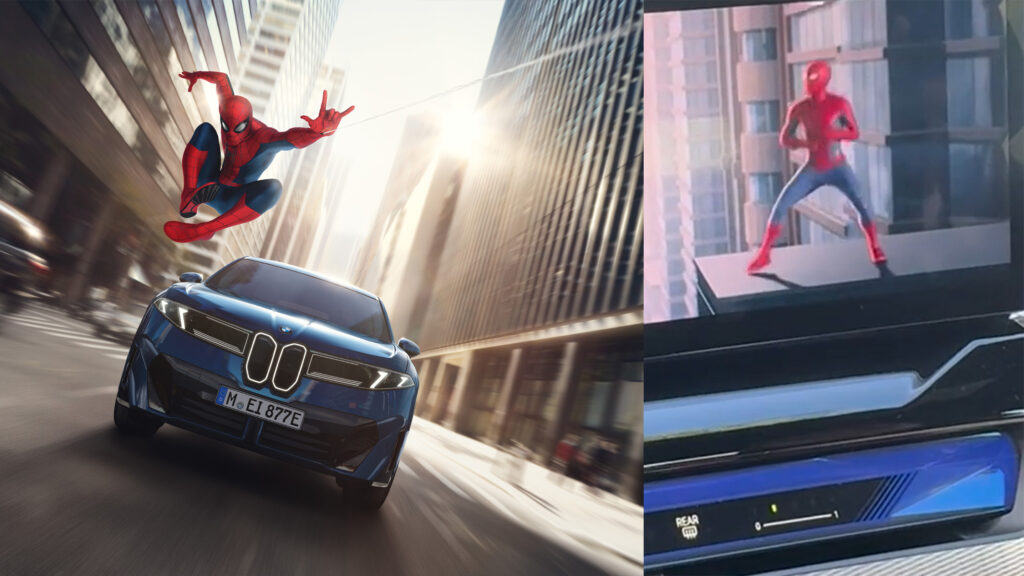  BMW Put Spider-Man Ads On Your Dash Screens. Owners Aren’t Amused