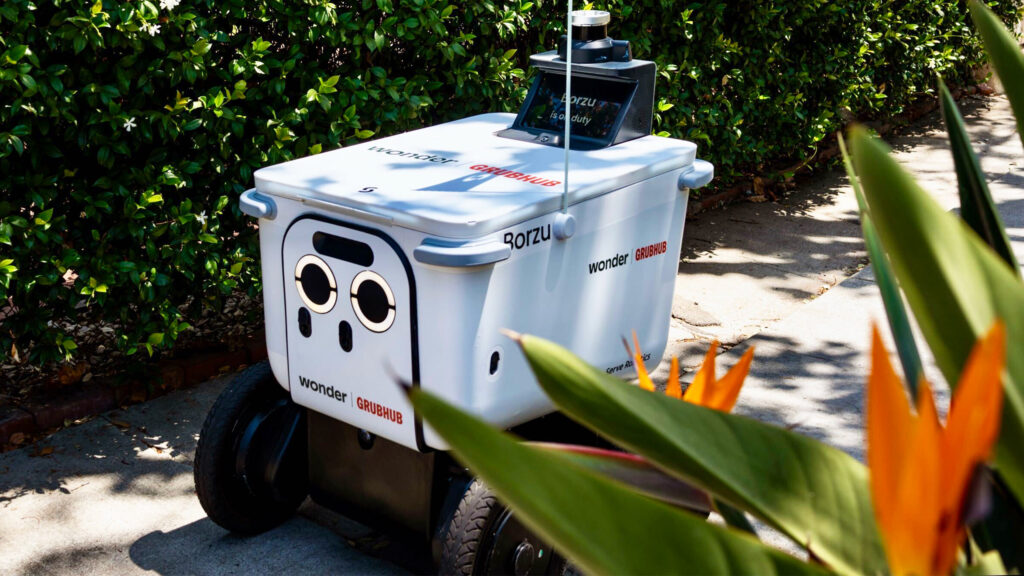  Grubhub And DoorDash Are Taking The Delivery Robots Uber Didn’t Want