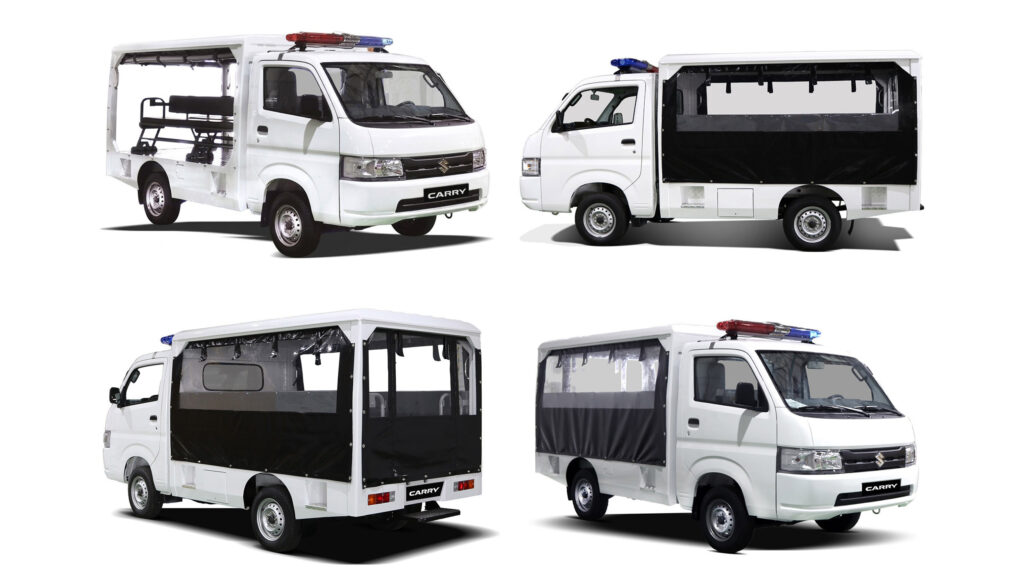  Suzuki&rsquo;s New $13K Police Van Seats 10, But It Will Never Win A Chase