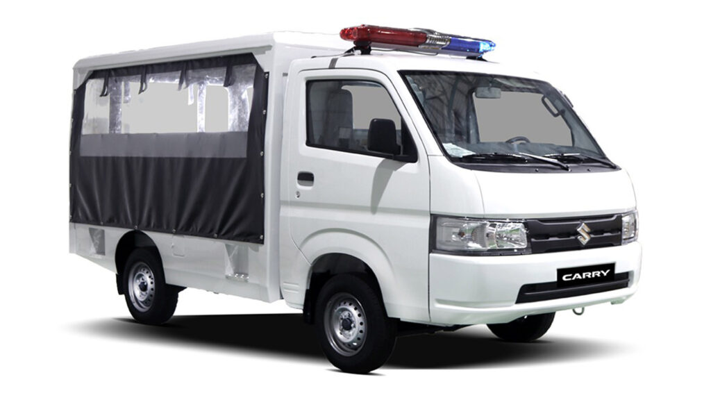  Suzuki’s New $13K Police Van Seats 10, But It Will Never Win A Chase