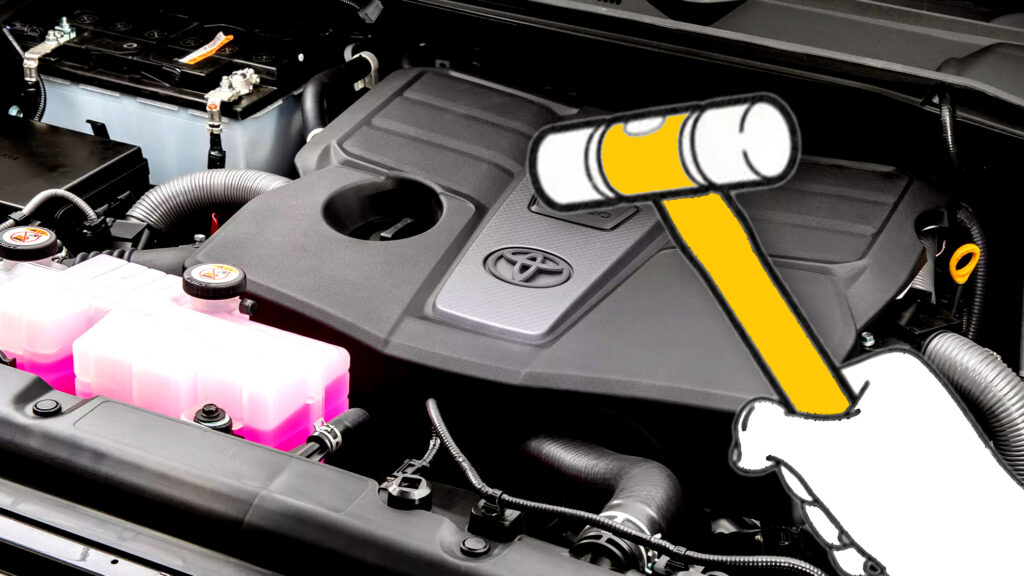  Toyota’s Fix For Its Self-Destructing V6 Is A Guy With A Mallet