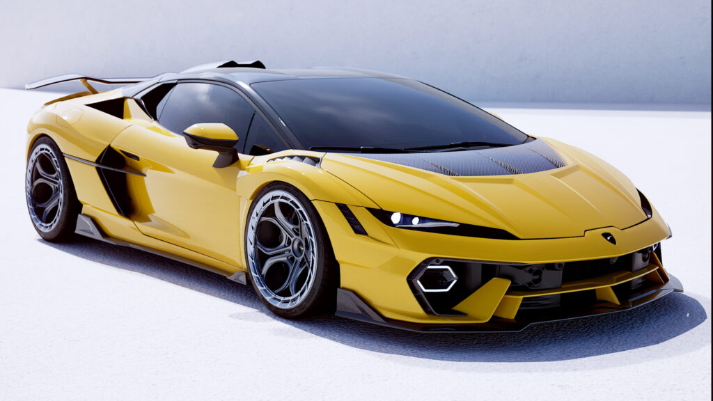  The Lamborghini Temerario Is About To Get A Wild Widebody Redesign