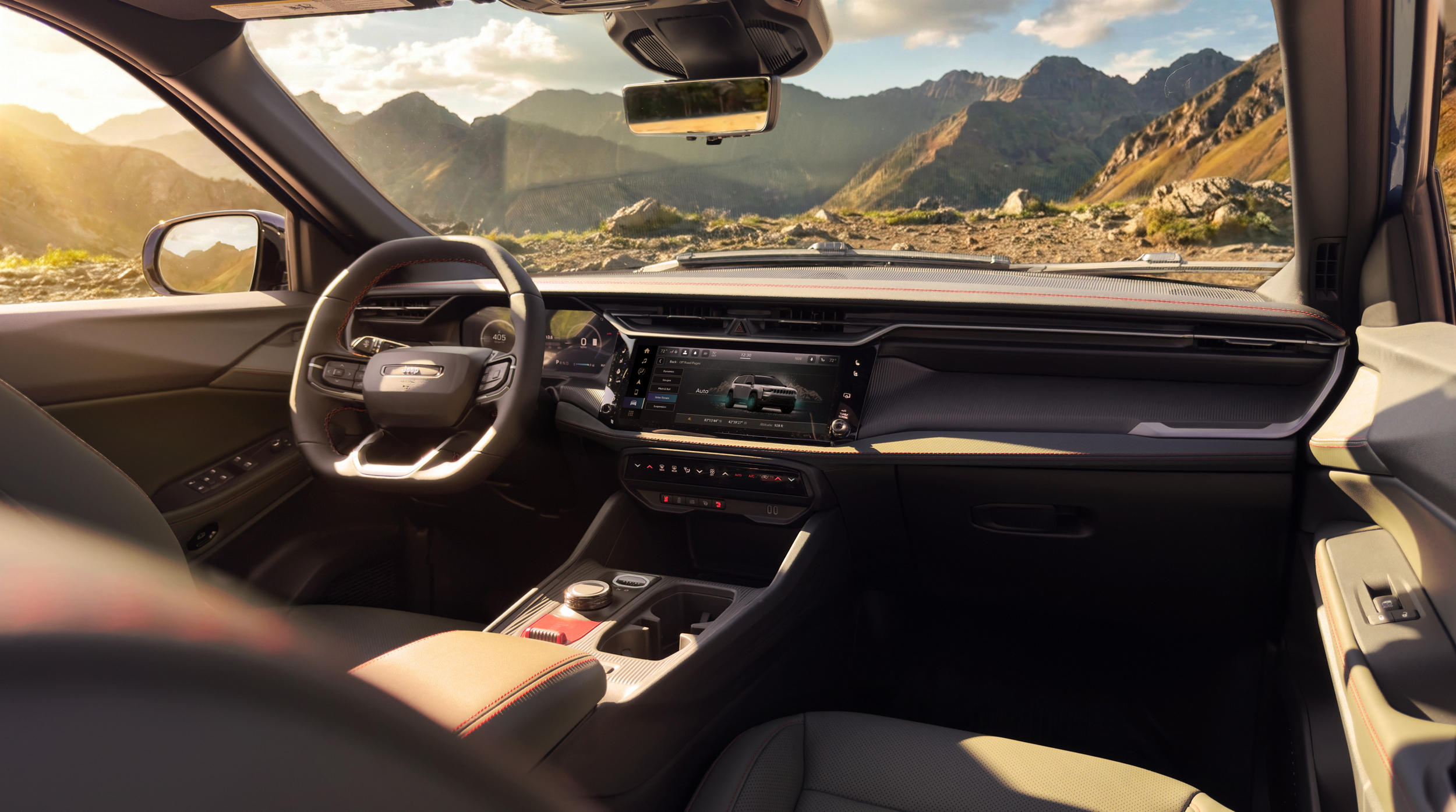 Передняя панель Jeep Cherokee Trailhawk