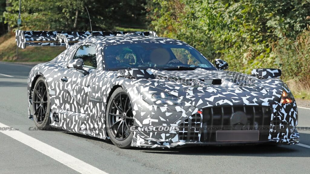  AMG GT Black Series Looks Like It’s Smashed The Ring Record Before It’s Even Hit The Track