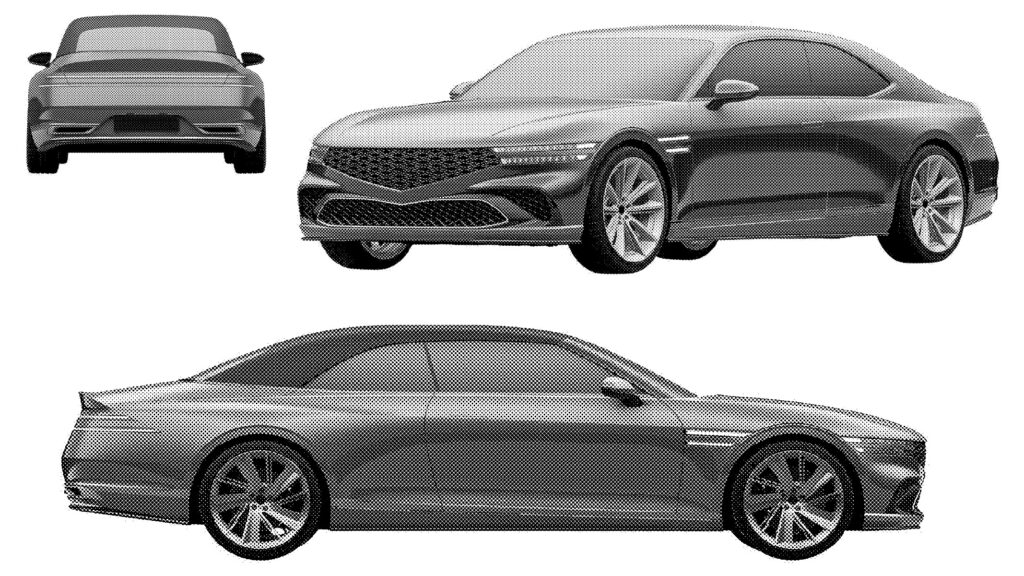  Genesis Just Patented Its Gorgeous G90 Coupe And Convertible
