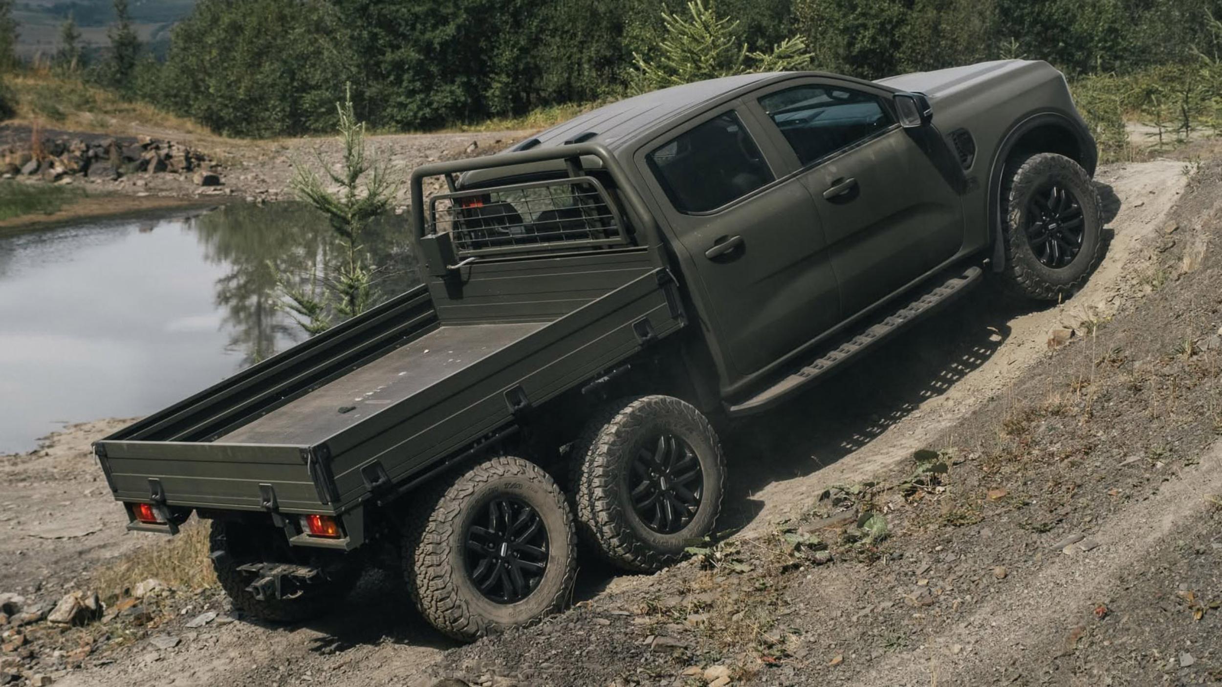 Ford’s 6X6 Ranger Super Duty Is Bidding To Arm The British Army
