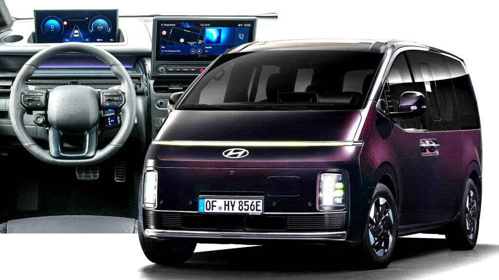  Hyundai’s New Nine-Seat Electric Van Matches The ID. Buzz On Price And Beats It On Size