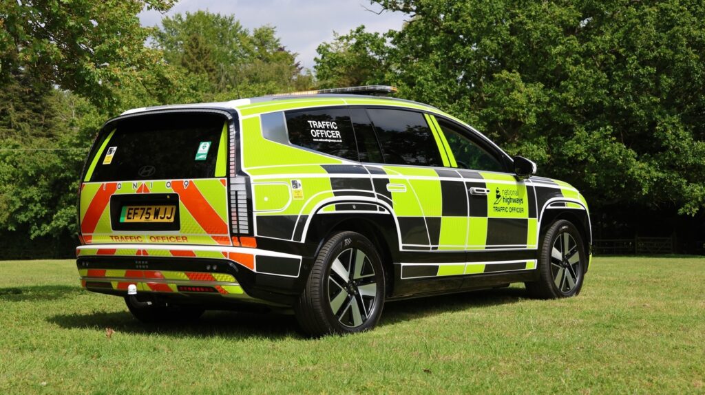  British Traffic Officers Testing Hyundai Ioniq 9 EV For Highway Duty