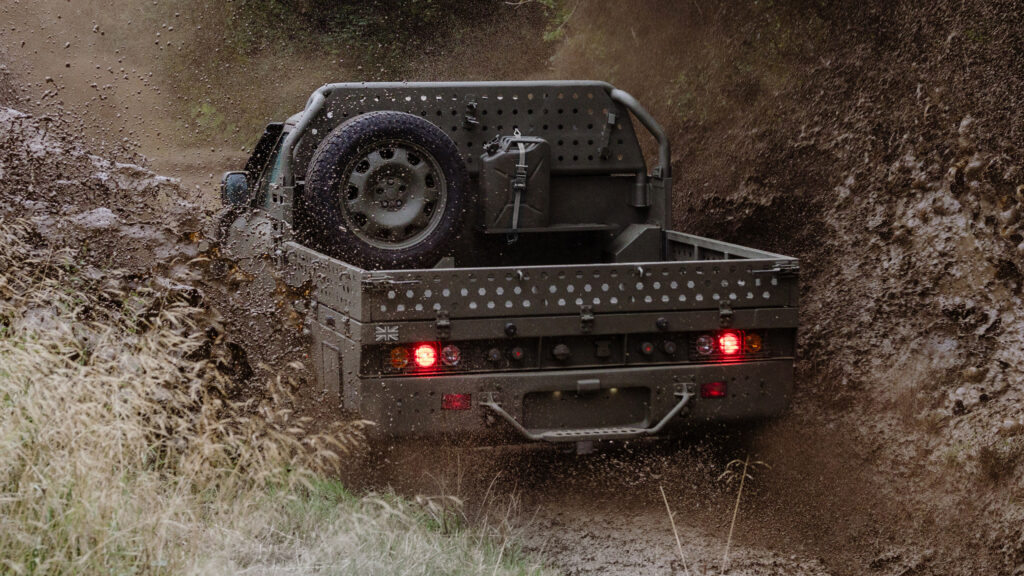  Land Rover Defender Reports For Duty As JLR Bids For UK and NATO Defense Contracts