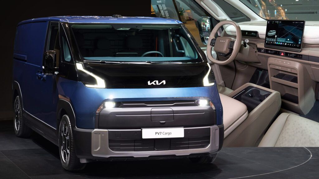  Kia Makes Regular Vans Feel Outdated With New PV7