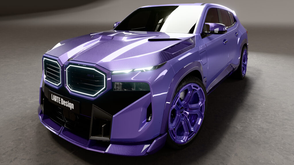  Larte’s All-Purple BMW XM Wasn’t On Our Bingo Card
