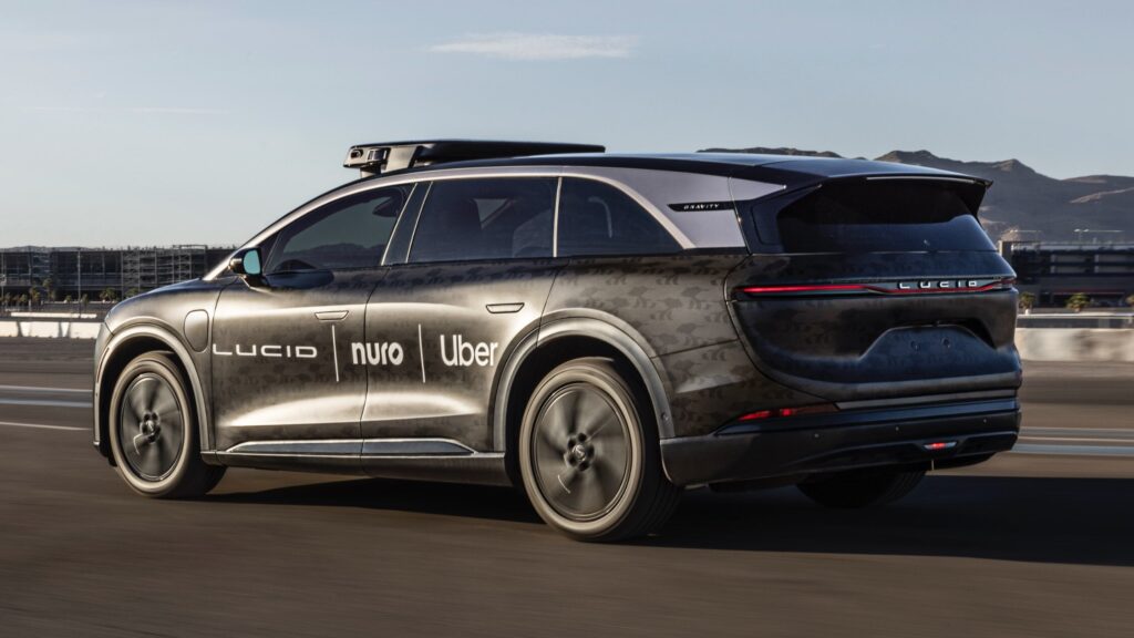  Lucid Wants To Put 25,000 Robotaxis On European Roads