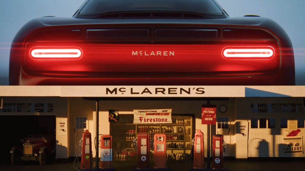  McLaren’s New Logo Is Inspired By An Old Garage Sign