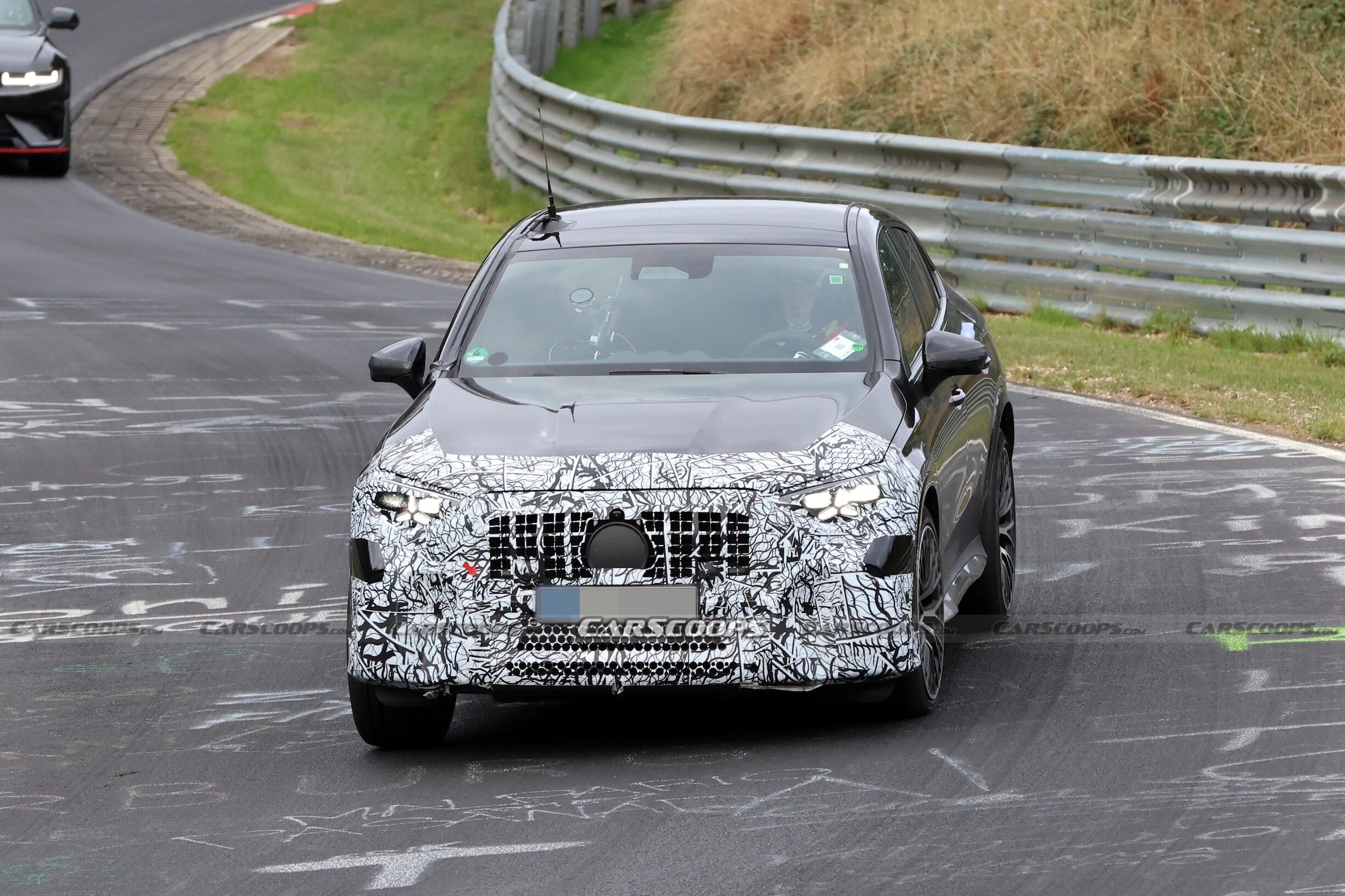 Mercedes-AMG GLC ICE spy shots Sep 1526 00002