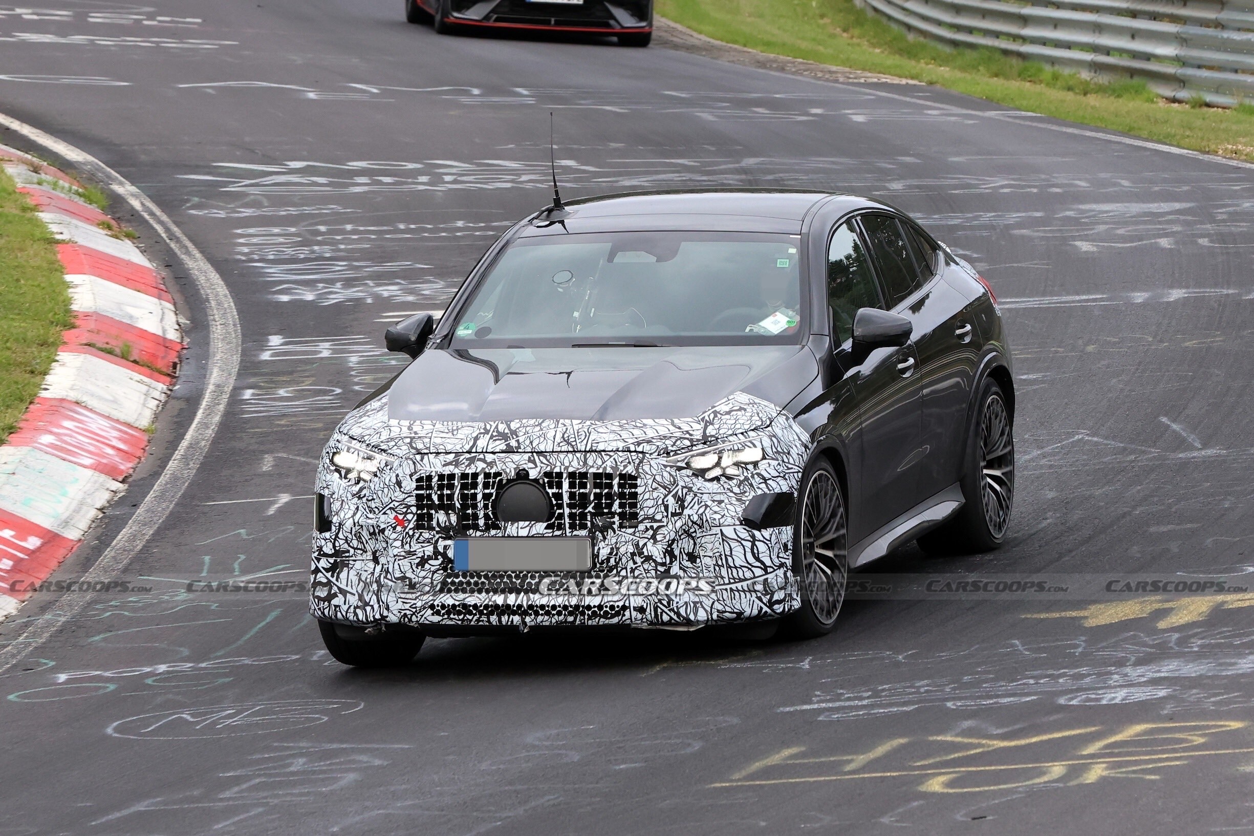 Mercedes-AMG GLC ICE spy shots Sep 1526 00003