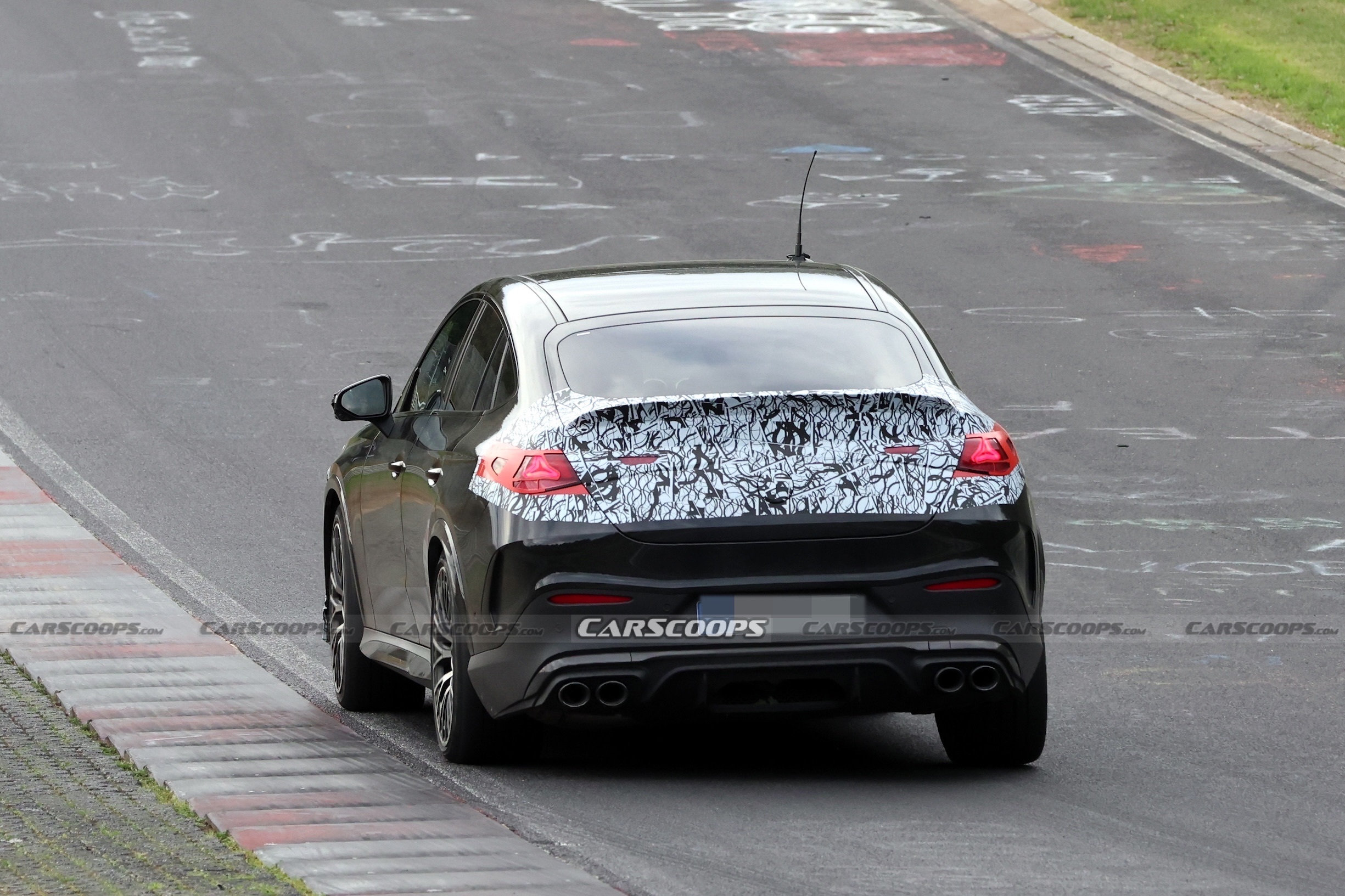 Mercedes-AMG GLC ICE spy shots Sep 1526 00012