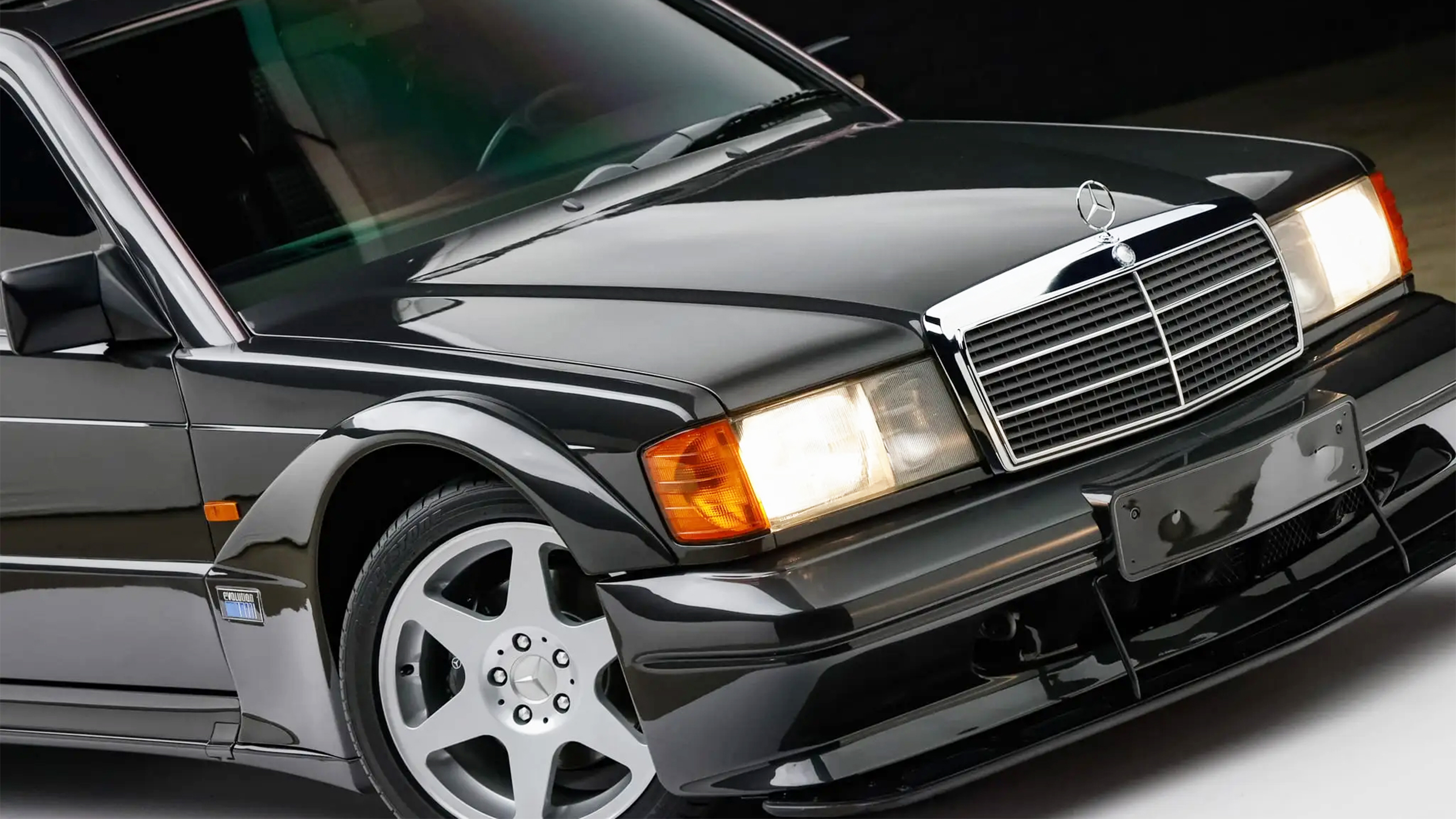 原廠賓士 190E Evo II 拍賣價可能比 HWA 改裝版更低