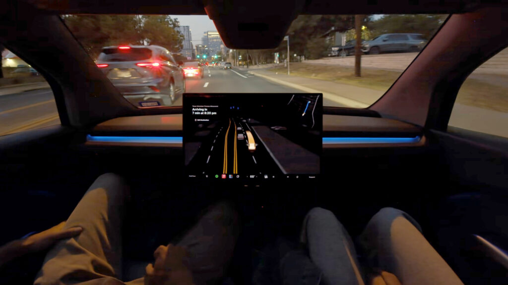  Tesla Offers Rides In A Car With No Wheel Or Pedals, So Naturally The Feds Showed Up