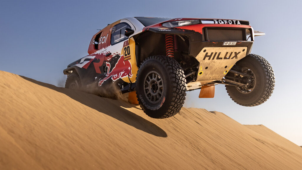  Wild Toyota GR Hilux Will Tackle Dakar Without A Single Drop Of Gasoline