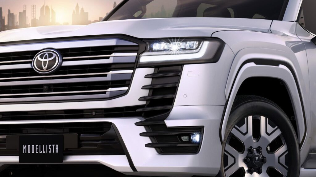  Toyota Land Cruiser 300 Loses Gas Engine, Gains A Flashy Modellista Bodykit