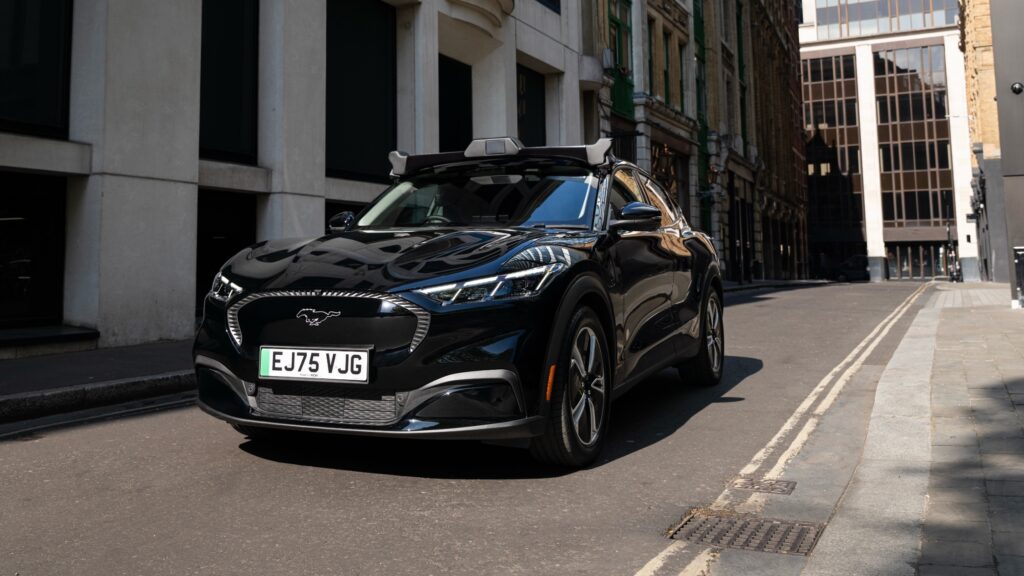  London&rsquo;s First Robotaxi Is A Ford Mustang EV, And Only 15 Exist