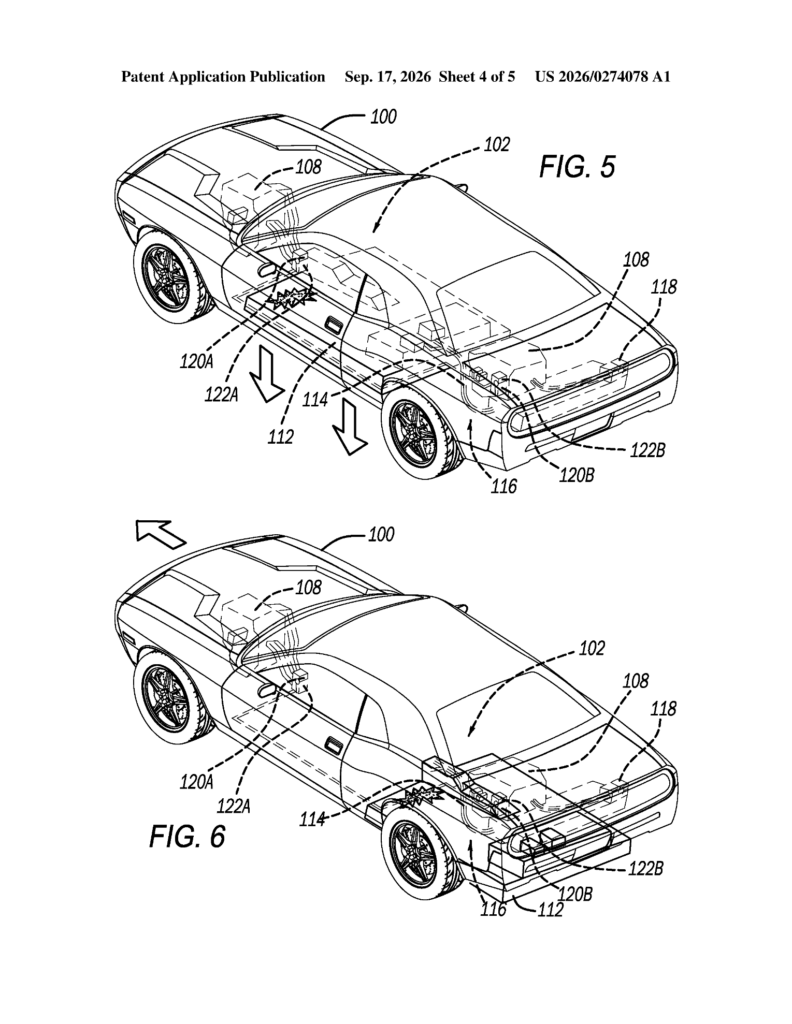  This Stellantis Patent Lets An EV Ditch Its Battery And Drive Away
