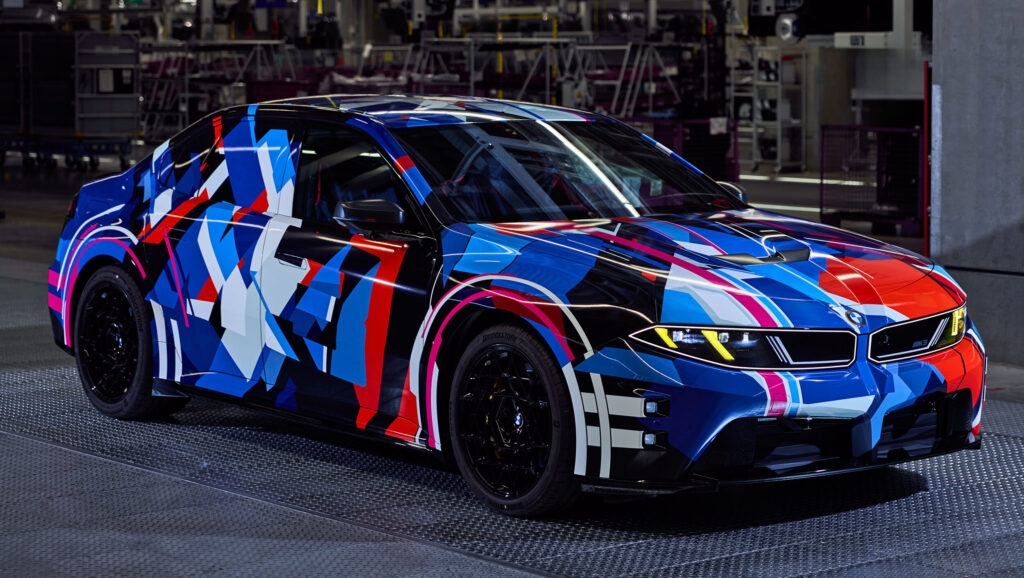  BMW Teases All-New M3 EV As It Celebrates A Production Milestone