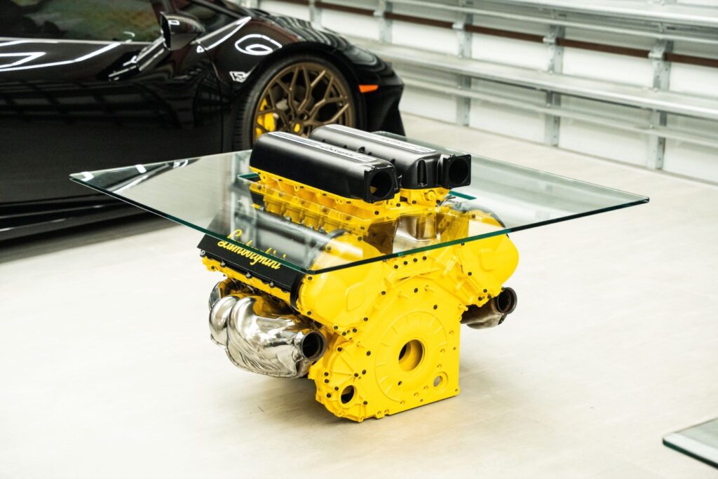  What Engine Makes The Coolest Coffee Table?