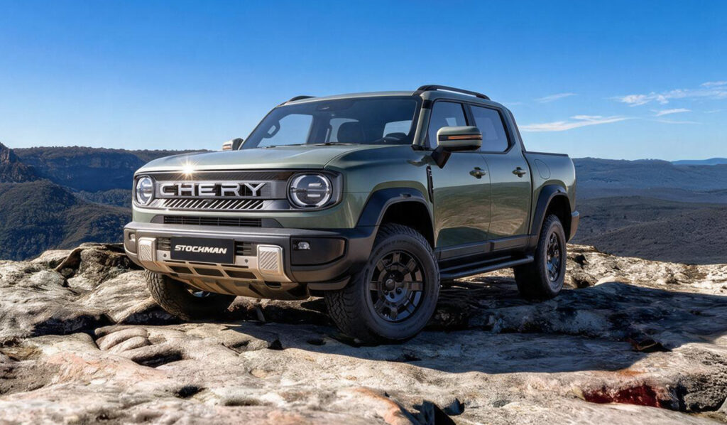  Chery’s Plug-In Diesel Stockman Pickup Has 469 HP