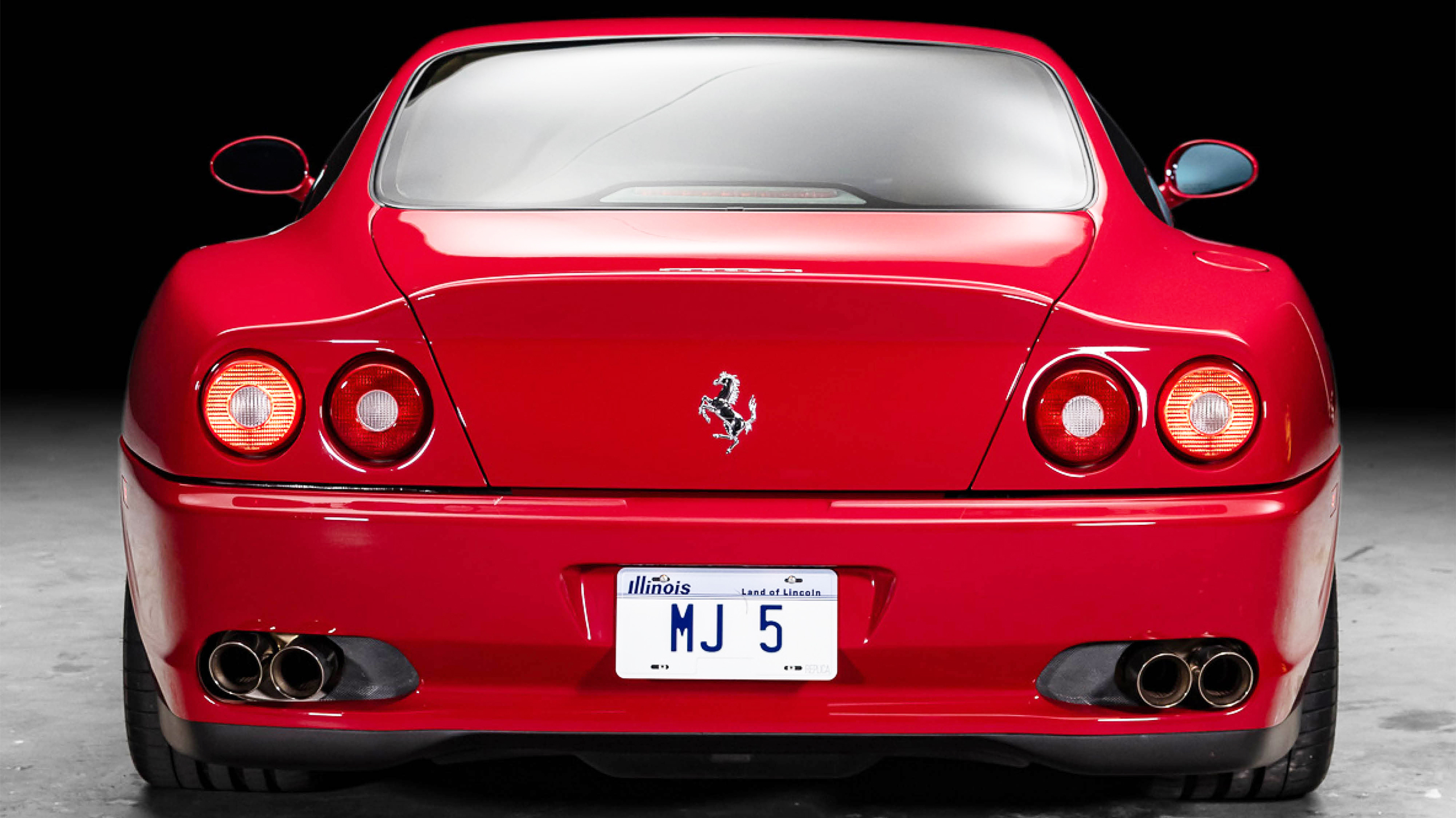 Michael Jordan's 1997 Ferrari 550 Maranello Just Smashed Sales