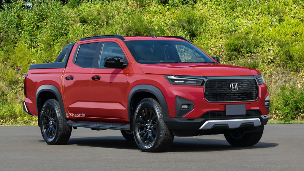  Honda Is Finally Getting A Ladder-Frame Pickup Thanks To Mitsubishi