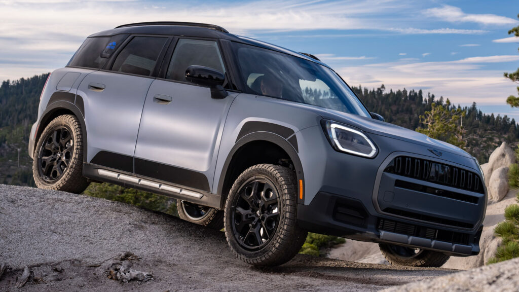 Mini Countryman Gains Rugged New Variant With A Lift And Meaty Tires