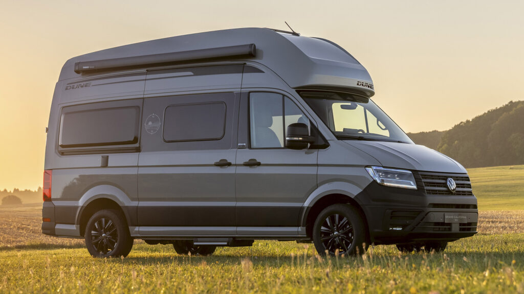 VW’s Largest Camper Drops Prices, Gains Solar Panels And Rugged Dune Special Edition