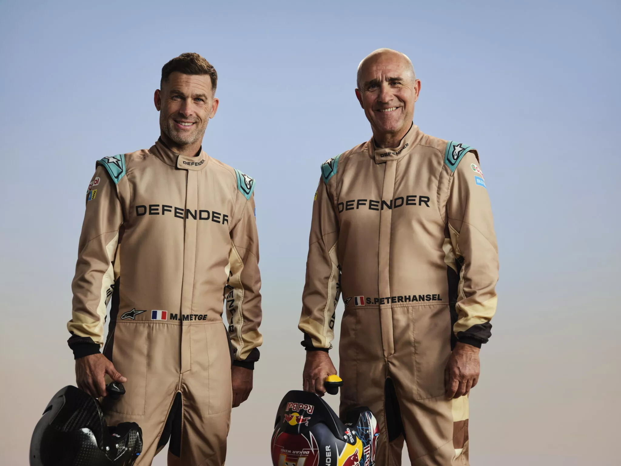 Land Rover Dakar team