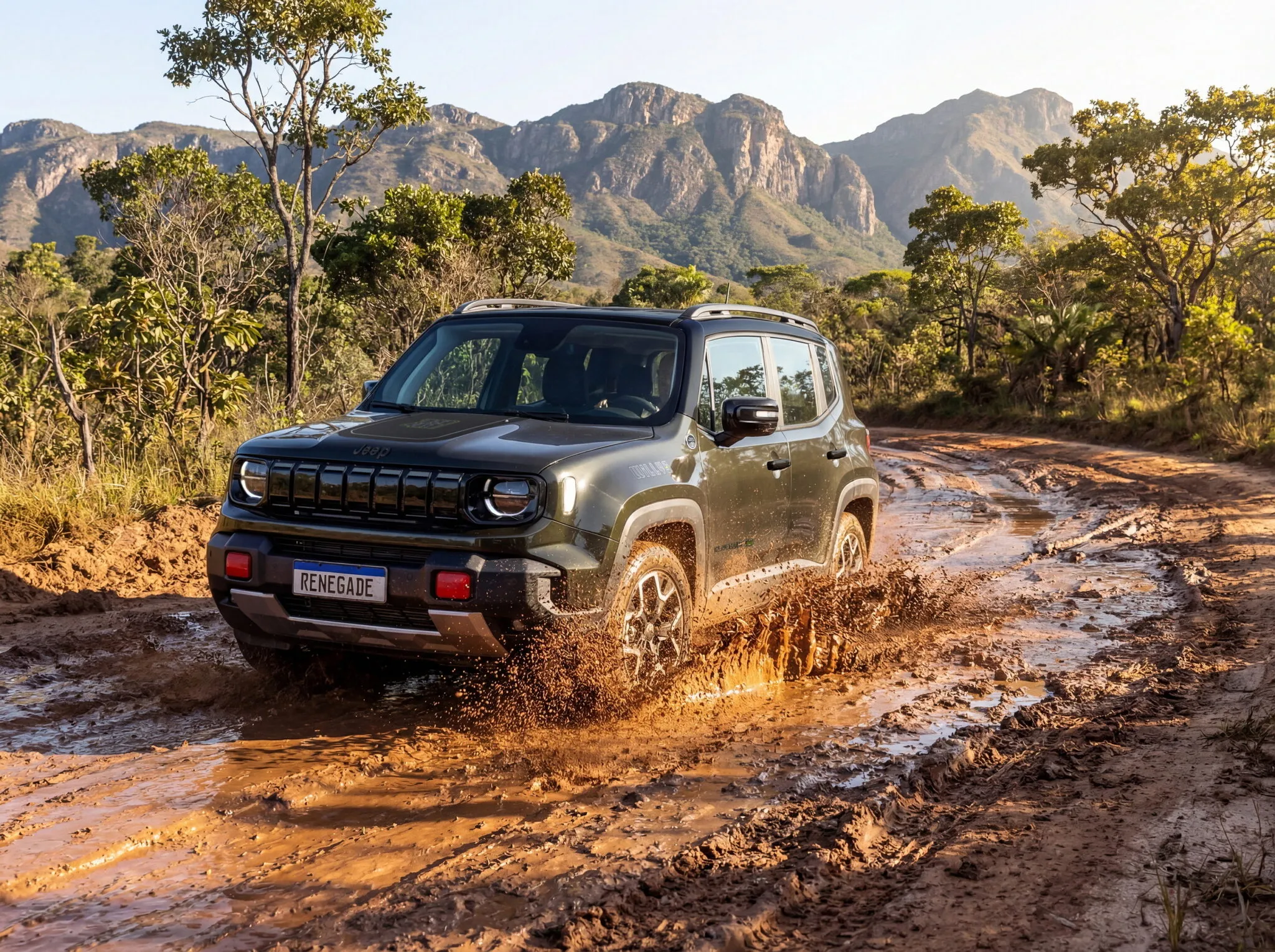 2027 Jeep Renegade trim levels comparison showing Altitude, Longitude, Sahara, and Willys