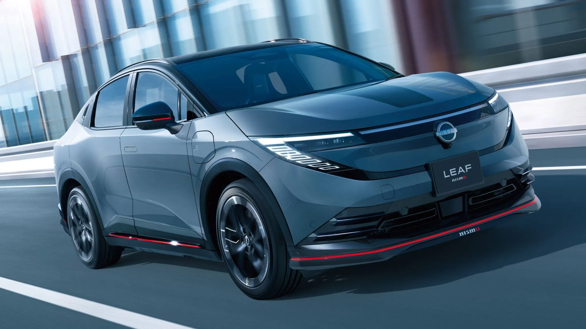 2027 Nissan Leaf NISMO front view